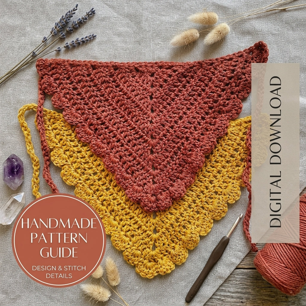 Treat Yourself to This Beautiful Kiana Triangle Hair Kerchief Project