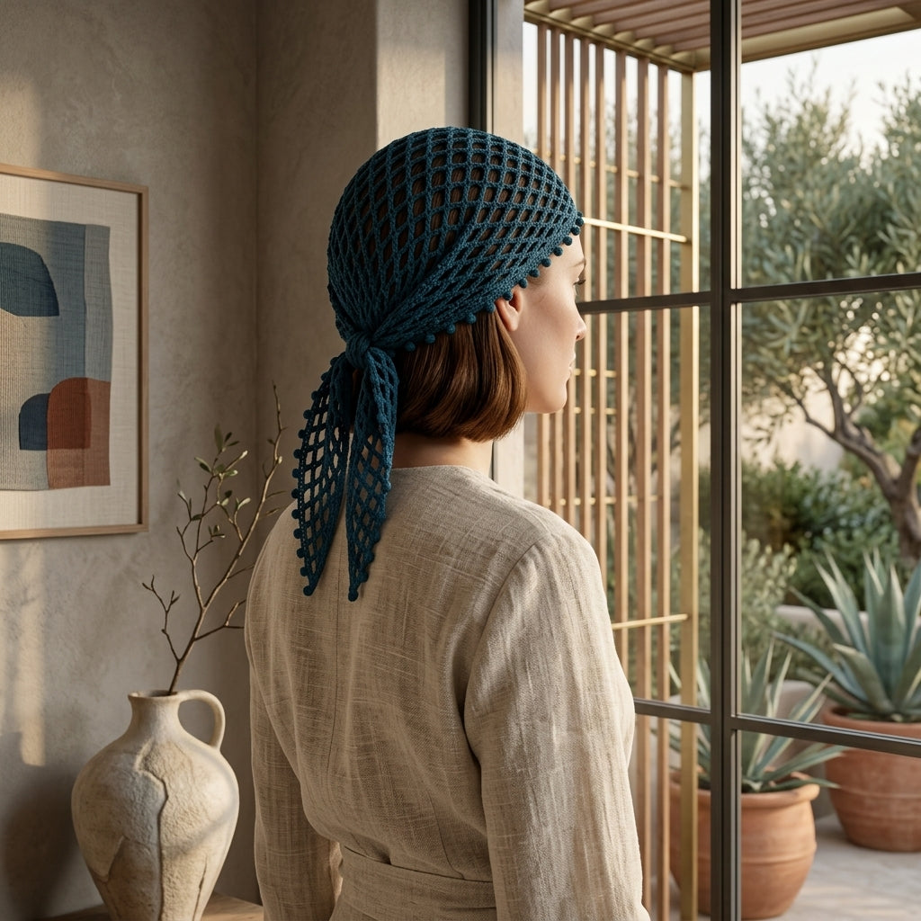 The Classic Triangle Hair Kerchief That Belongs in Every Crafter's Repertoire