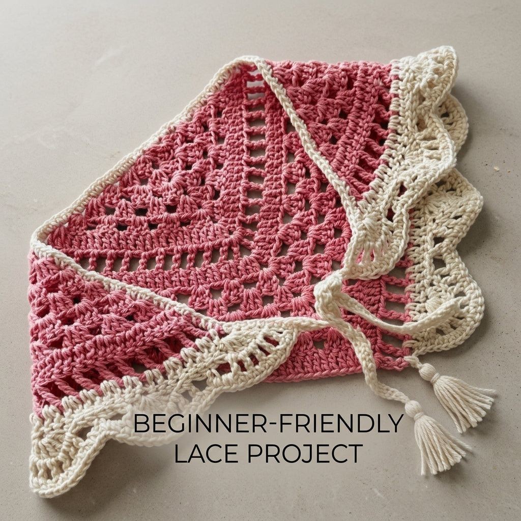Fall in Love With Crafting Again With This Beginner Boho Lace Kerchief