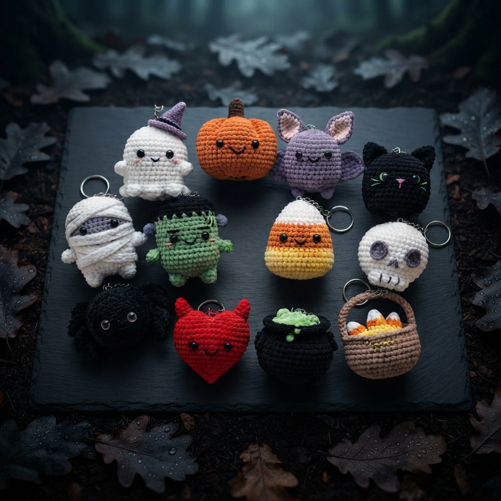 Giant Amigurumi Bundle | 12+ Keychain PDFs