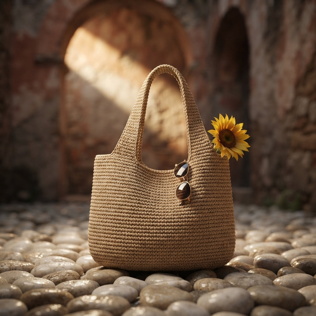Hobo Bag Shoulder Bag | Crochet Pattern PDF