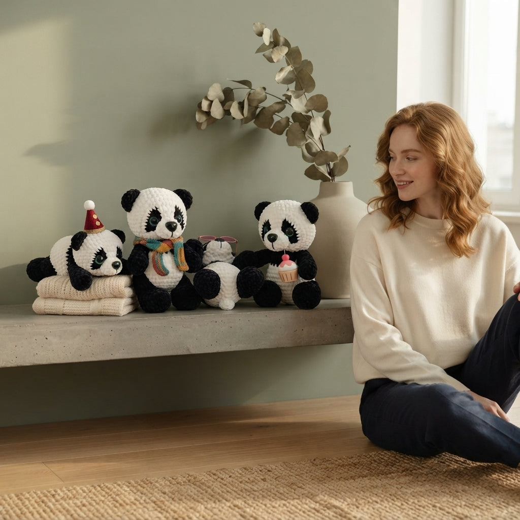 Panda Toy Amigurumi | Amigurumi Pattern PDF