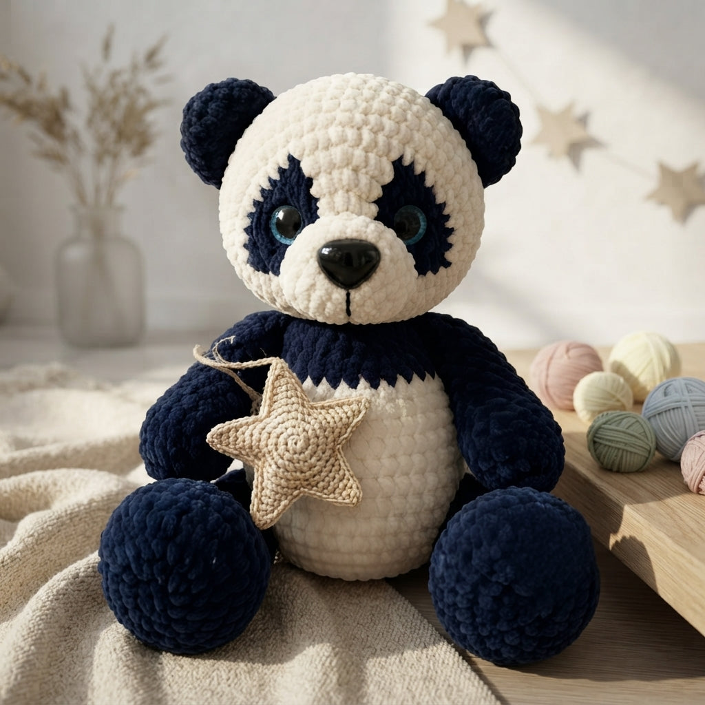 Panda Toy Amigurumi | Amigurumi Pattern PDF