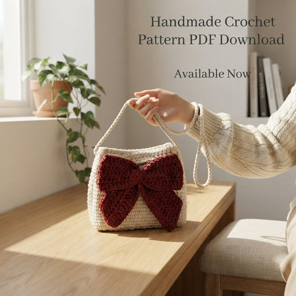 Purse Handbag Shoulder Bag V2 | Crochet Pattern PDF