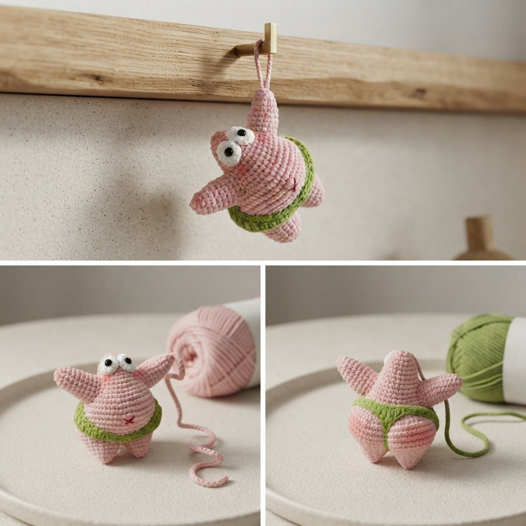 Enchanting Charm Keyring | Amigurumi Guide PDF