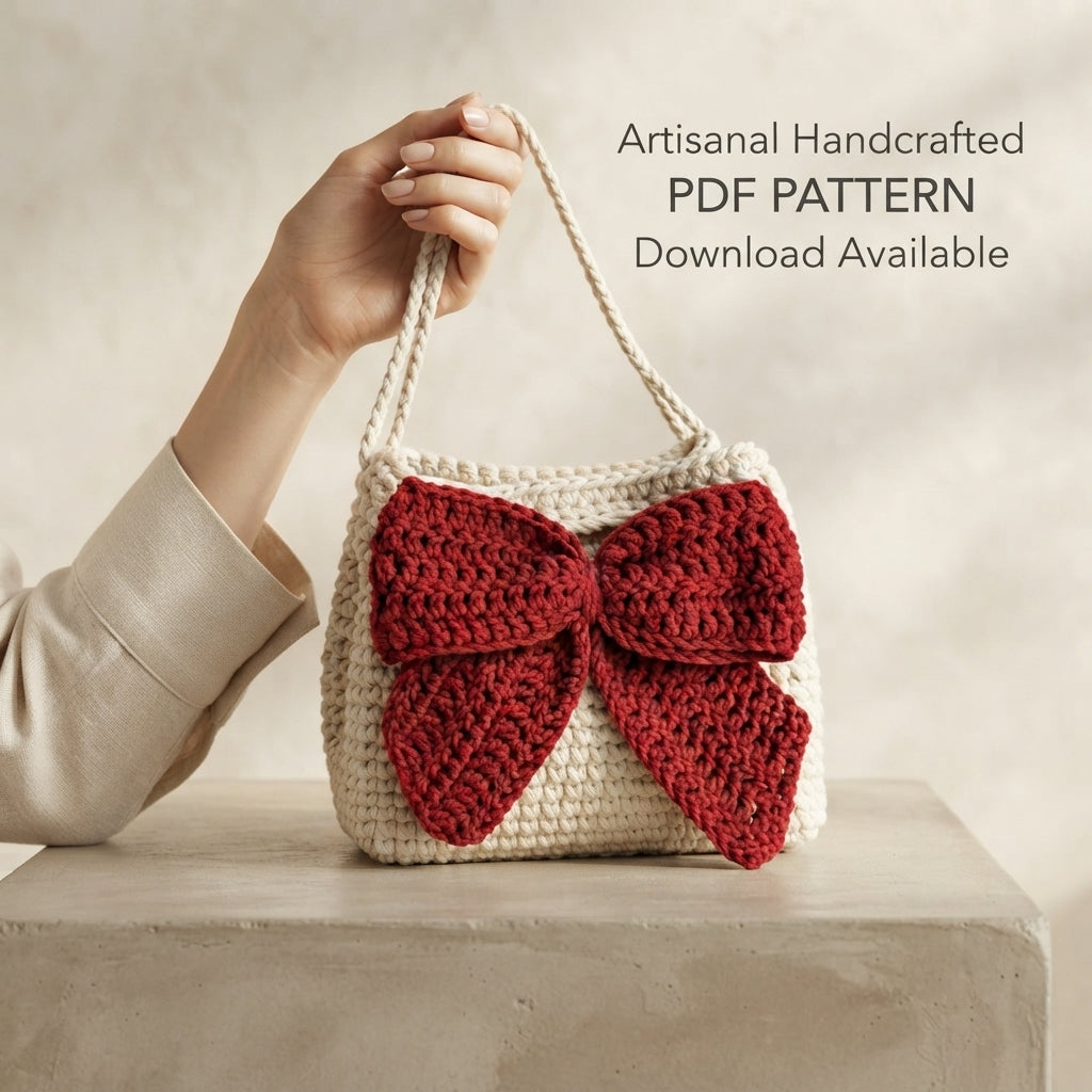 Purse Handbag Shoulder Bag V2 | Crochet Pattern PDF