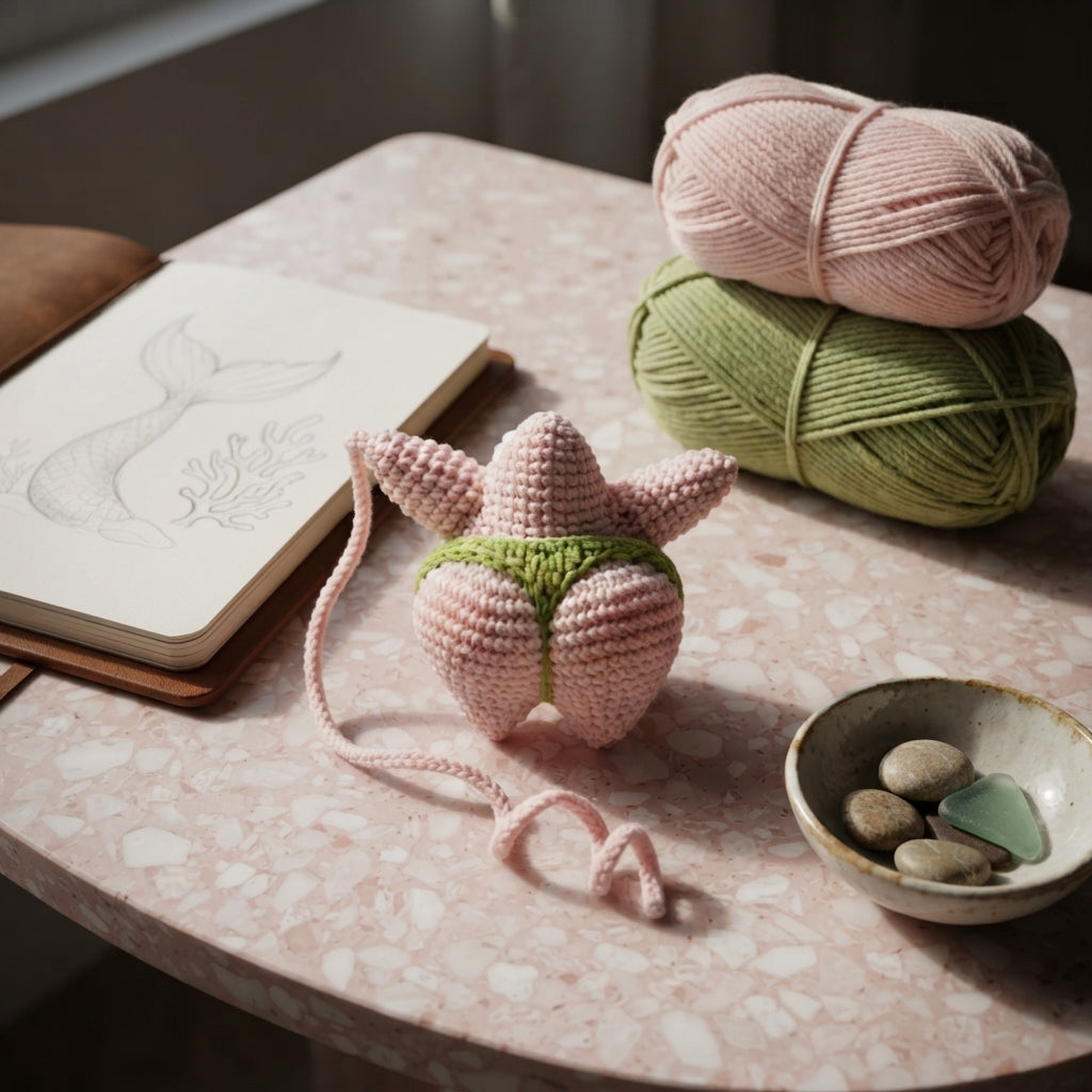 Enchanting Charm Keyring | Amigurumi Guide PDF