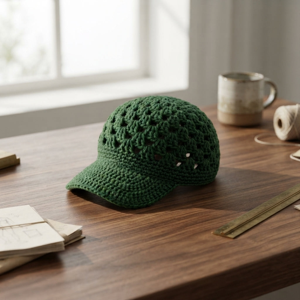 Modern Sun Hat | Crochet Hat Pattern PDF — Design 2