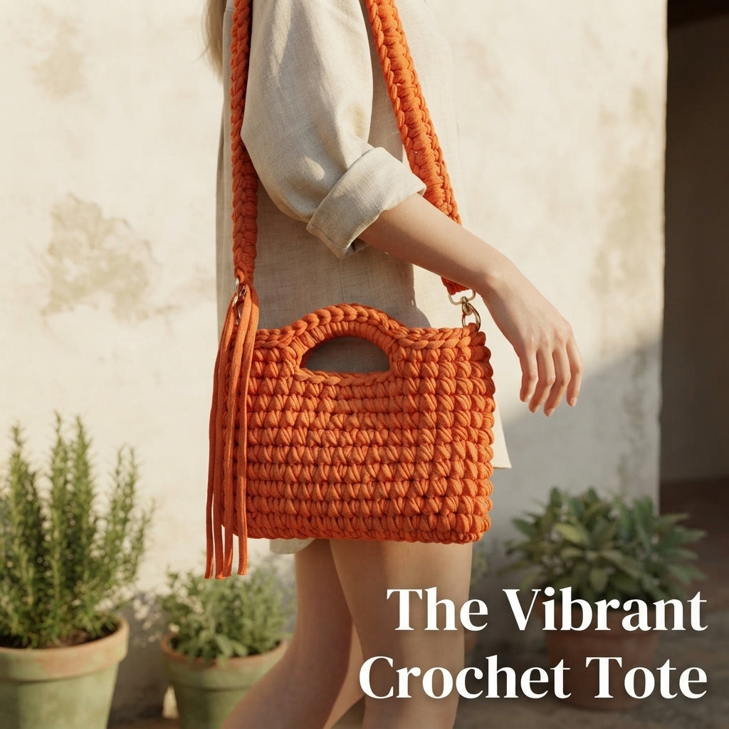 Sanna Easytofollow Bag | Crochet Pattern PDF