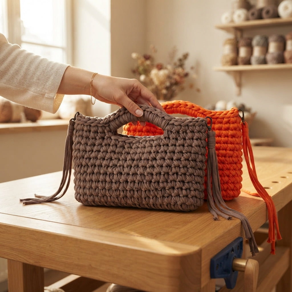 Sanna Easytofollow Bag | Crochet Pattern PDF