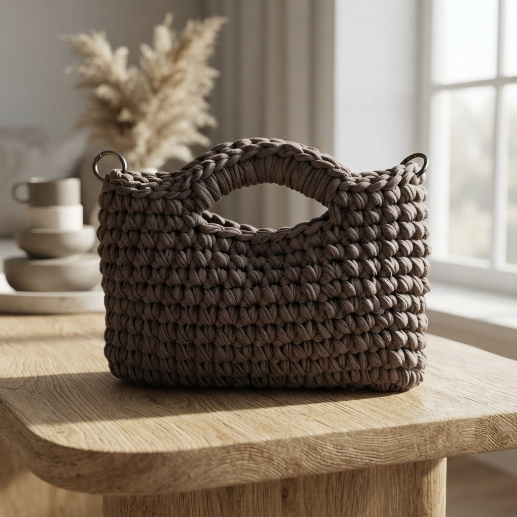 Sanna Easytofollow Bag | Crochet Pattern PDF