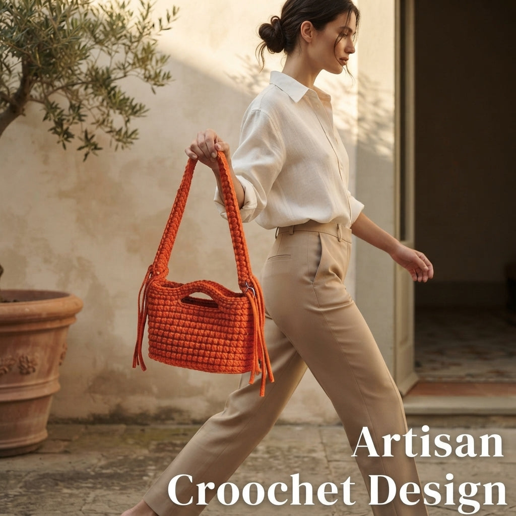 Sanna Easytofollow Bag | Crochet Pattern PDF