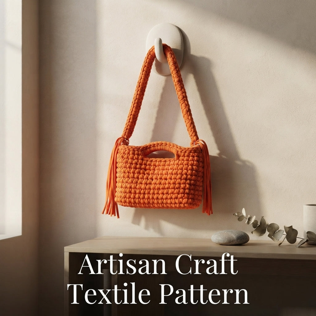 Sanna Easytofollow Bag | Crochet Pattern PDF