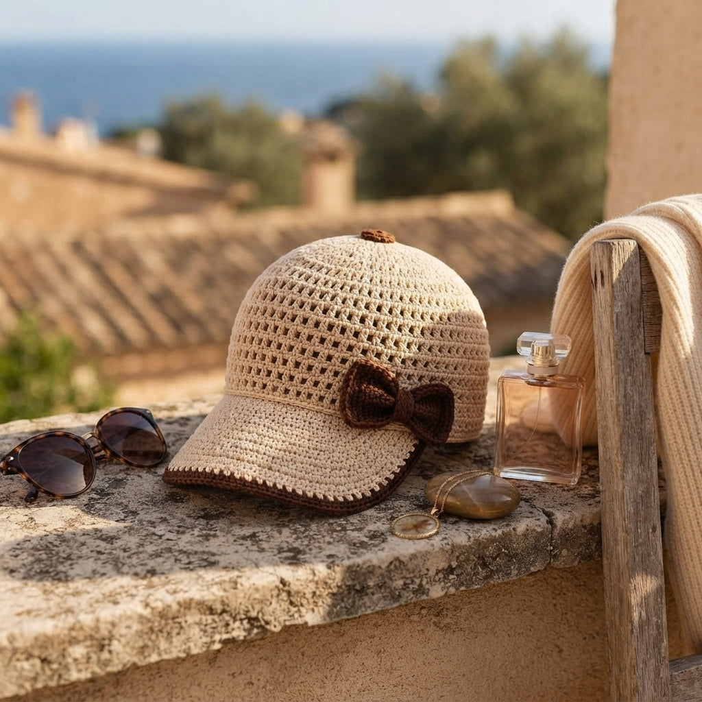 Trendy Sun Visor | Crochet Visor Pattern — Design 7