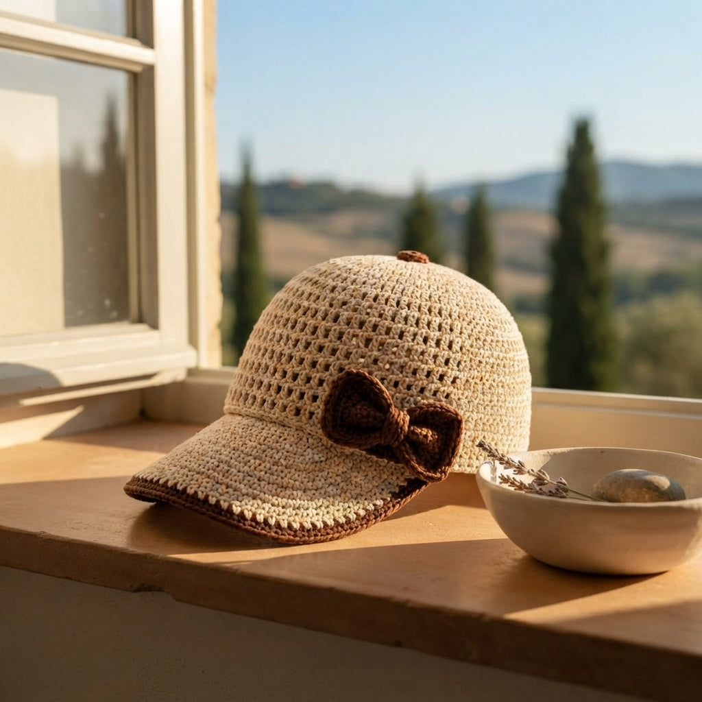 Trendy Sun Visor | Crochet Visor Pattern — Design 7