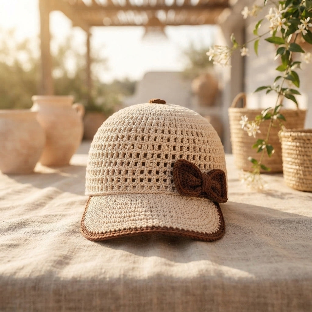 Trendy Sun Visor | Crochet Visor Pattern — Design 7
