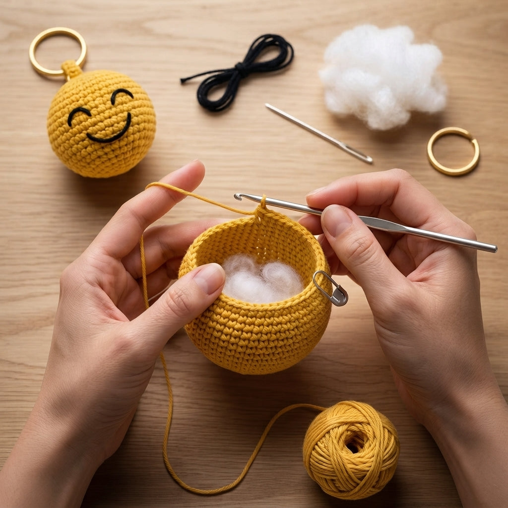 Mega 15 Crochet Keychain Patterns | PDF Bundle