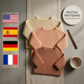Cute Sweater Full Baby Sweater | Crochet Pattern PDF