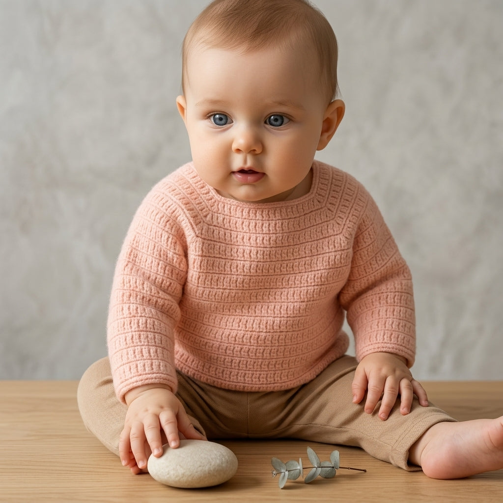 Cute Sweater Full Baby Sweater | Crochet Pattern PDF
