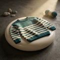Raglan Baby Pullover Striped v3 | Crochet Pattern PDF