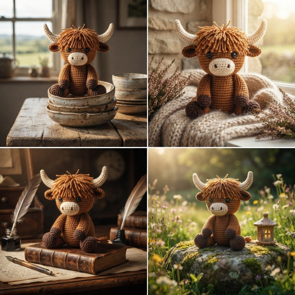Amigurumi Little Cow | Amigurumi Pattern PDF