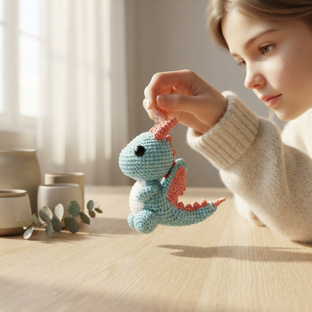 Sweet Mini Keychain | Crochet Keychain Pattern — Design 2