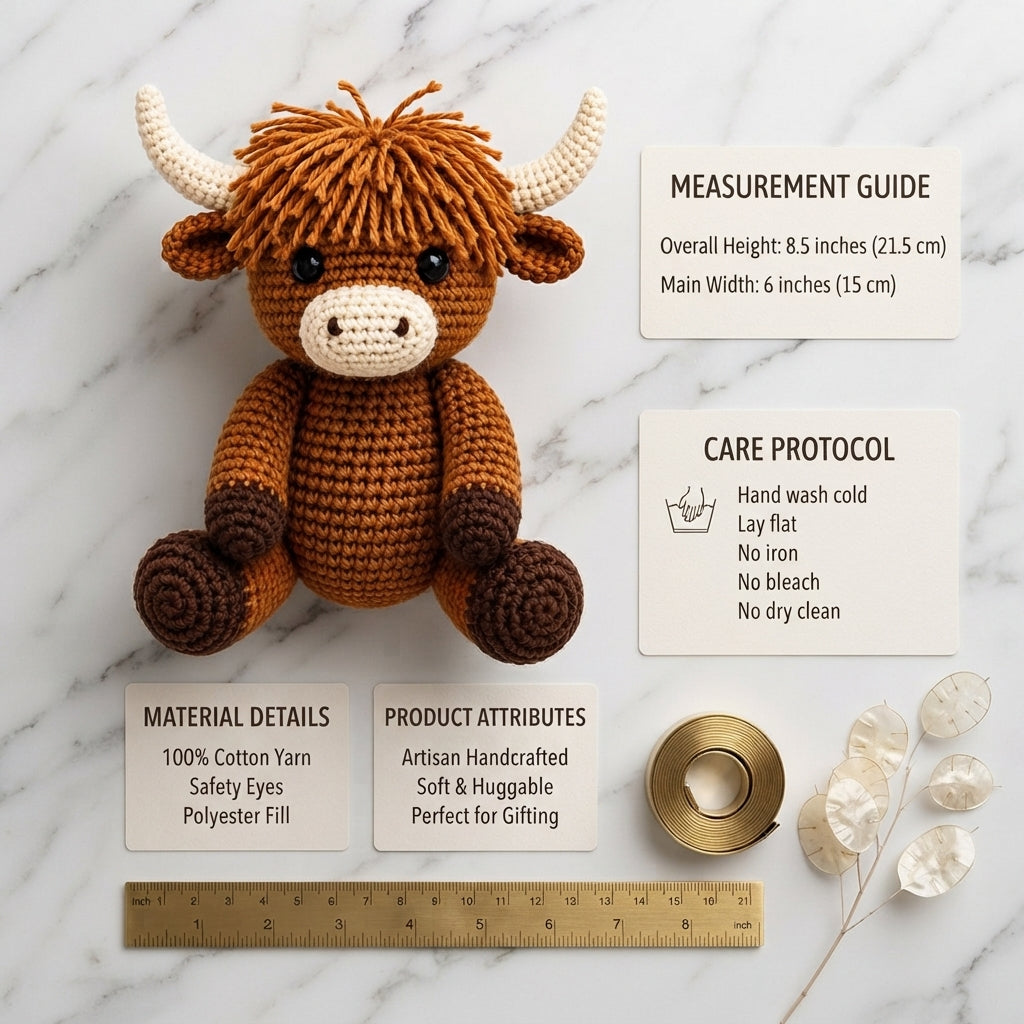 Amigurumi Little Cow | Amigurumi Pattern PDF