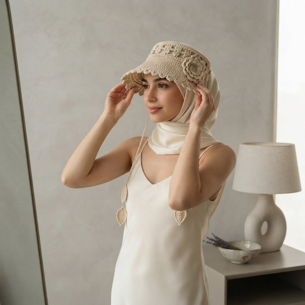 Graceful Sun Visor | Handmade Hat PDF