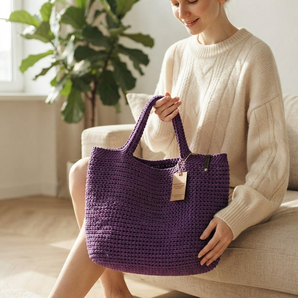 Xxl Handmade Tote | Crochet Pattern PDF