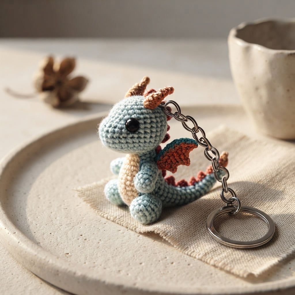 Sweet Mini Keychain | Crochet Keychain Pattern — Design 2