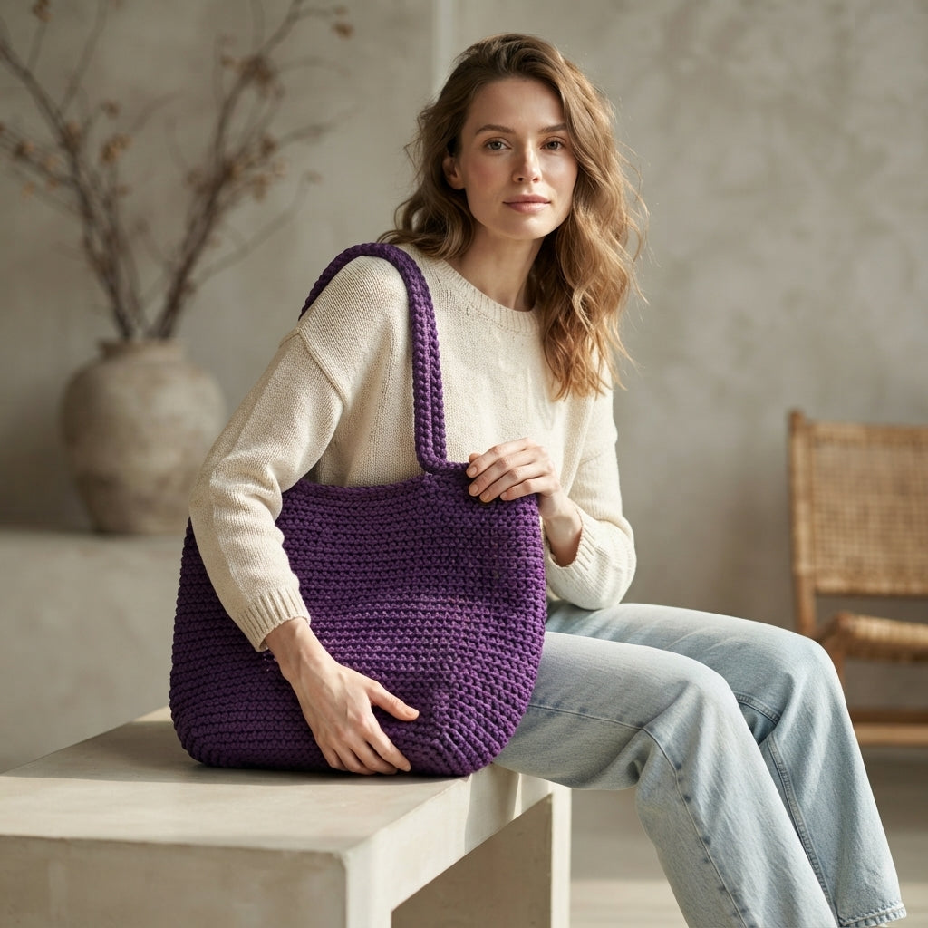 Xxl Handmade Tote | Crochet Pattern PDF