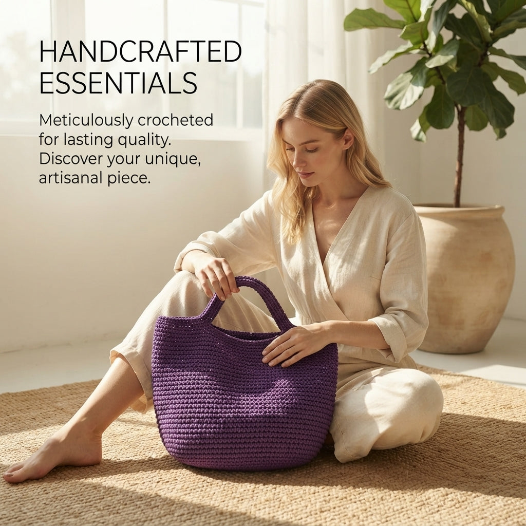 Xxl Handmade Tote | Crochet Pattern PDF