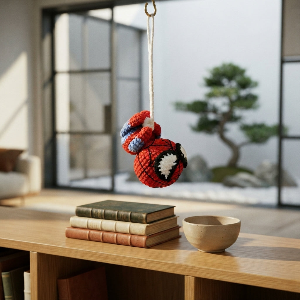 Cute Bag Charm Keyring | Amigurumi PDF Guide — Design 2