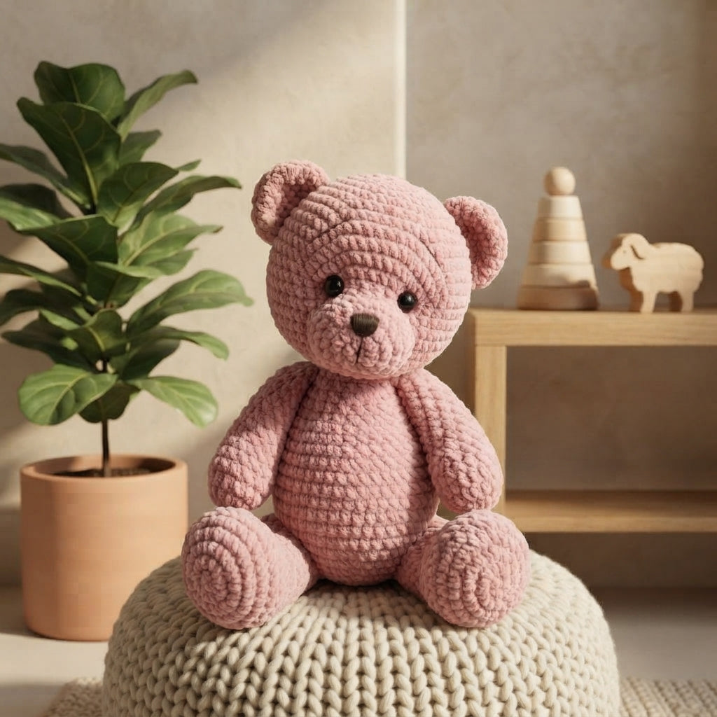 Charming Teddy Bear Companion | Crochet Pattern PDF