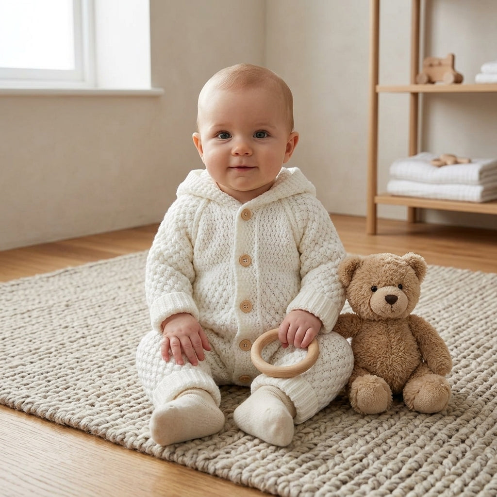 Crocheting Size 0-6 Baby Hoodie | Crochet Pattern PDF