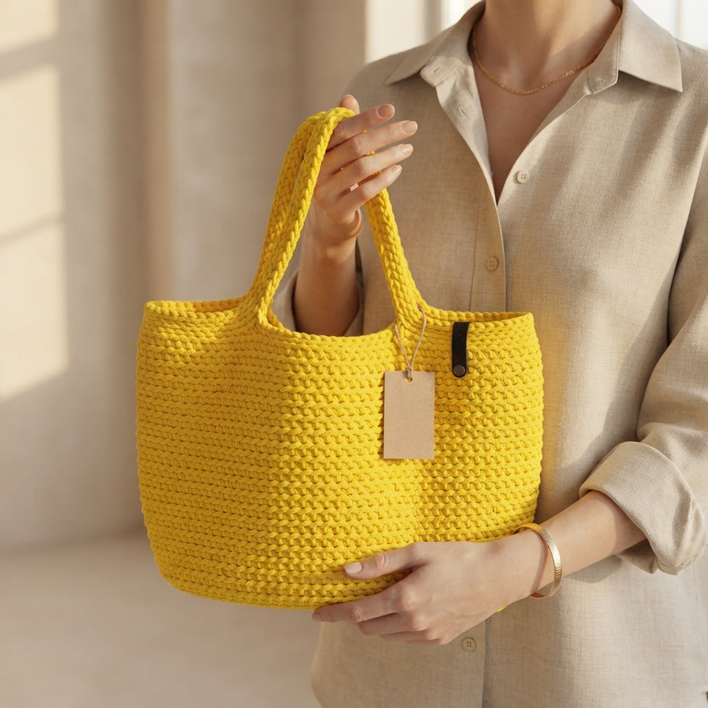 Xxl Handmade Tote | Crochet Pattern PDF