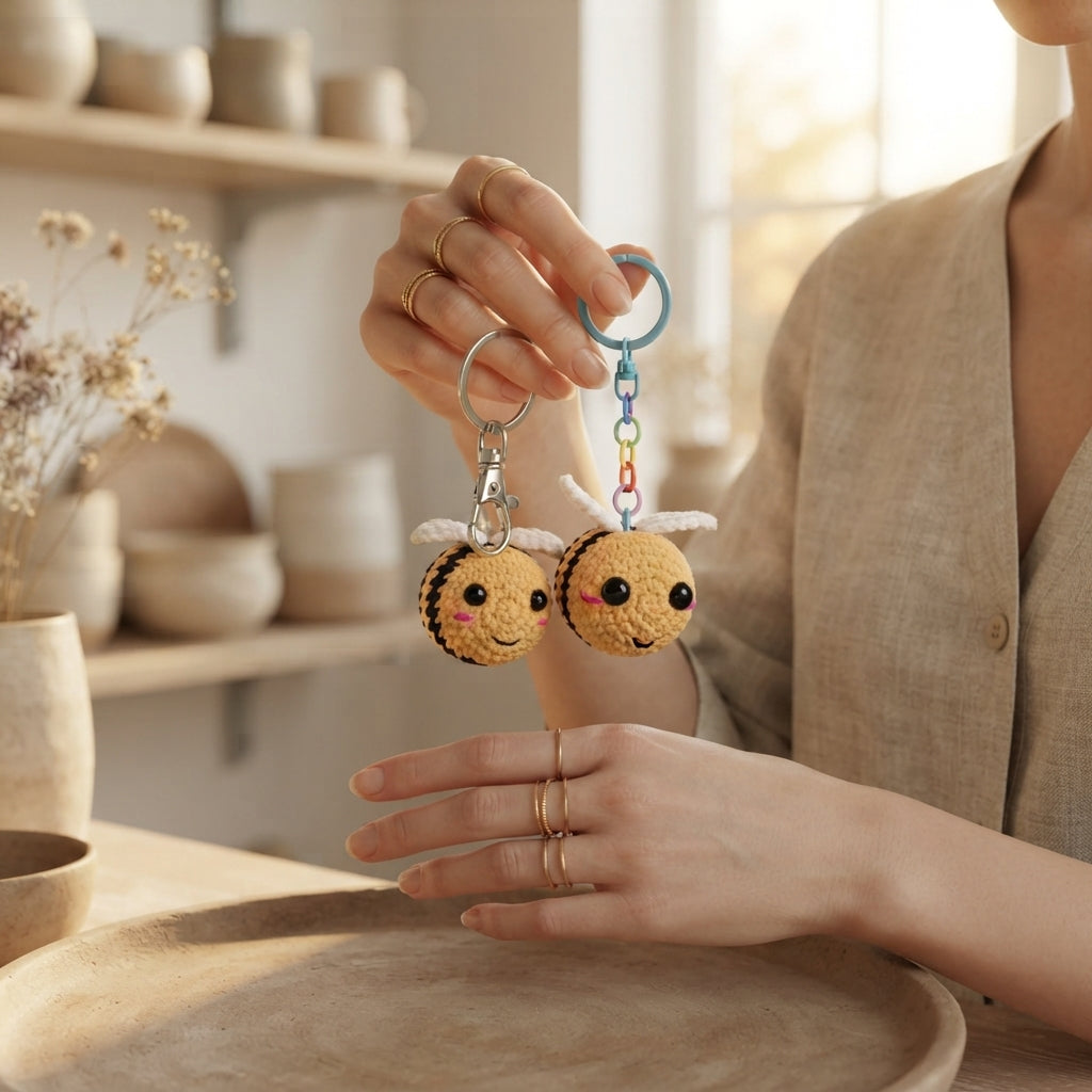 Tiny Bag Charm Charm | Crochet Pattern Download — Design 2