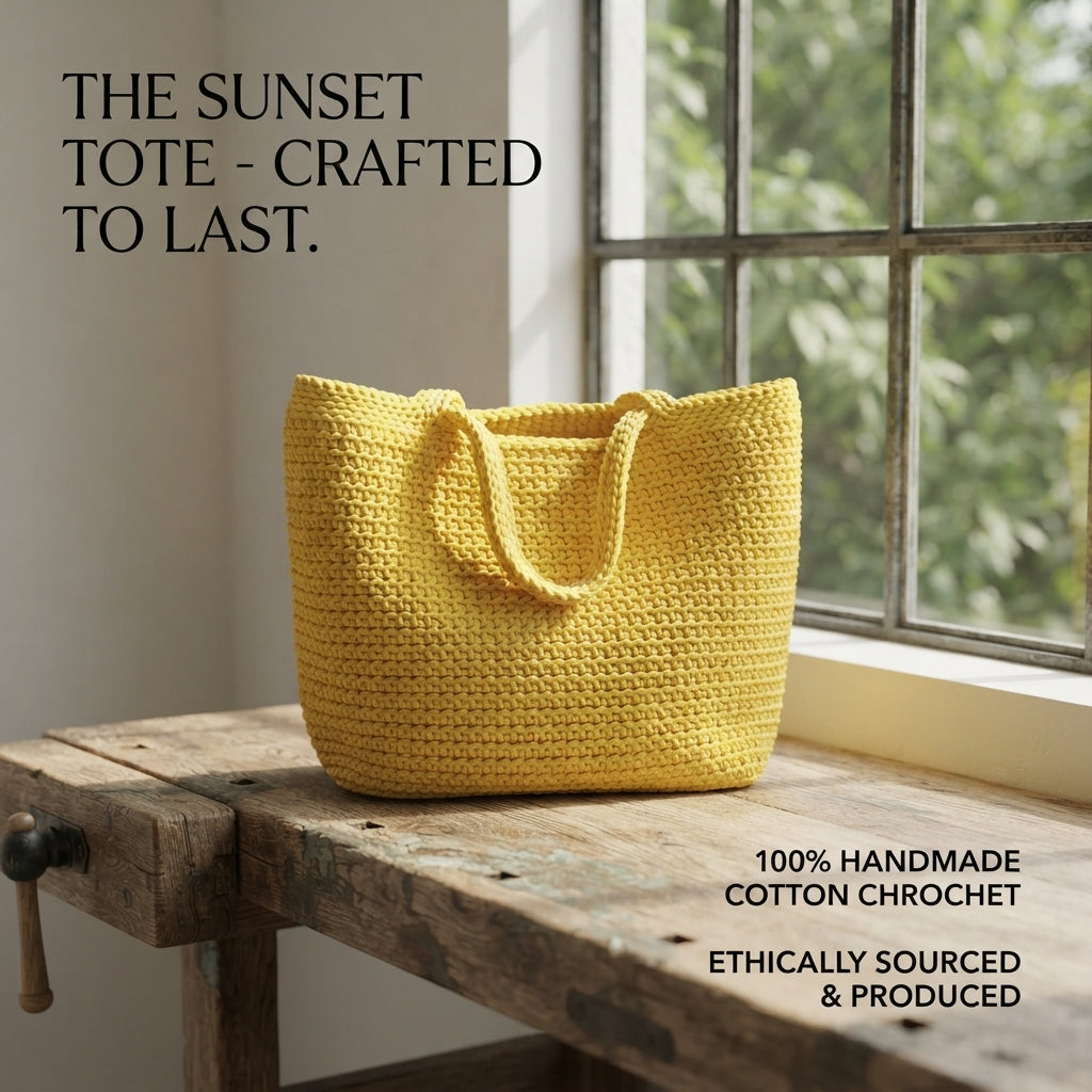 Xxl Handmade Tote | Crochet Pattern PDF