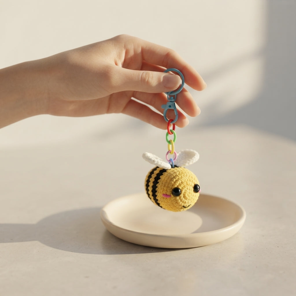 Tiny Bag Charm Charm | Crochet Pattern Download — Design 2