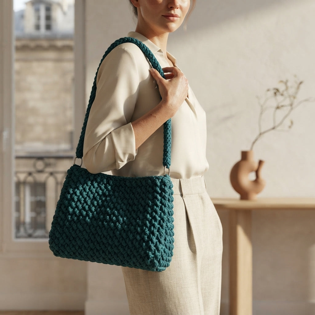 Tutorial Patterns Handbag | Crochet Pattern PDF