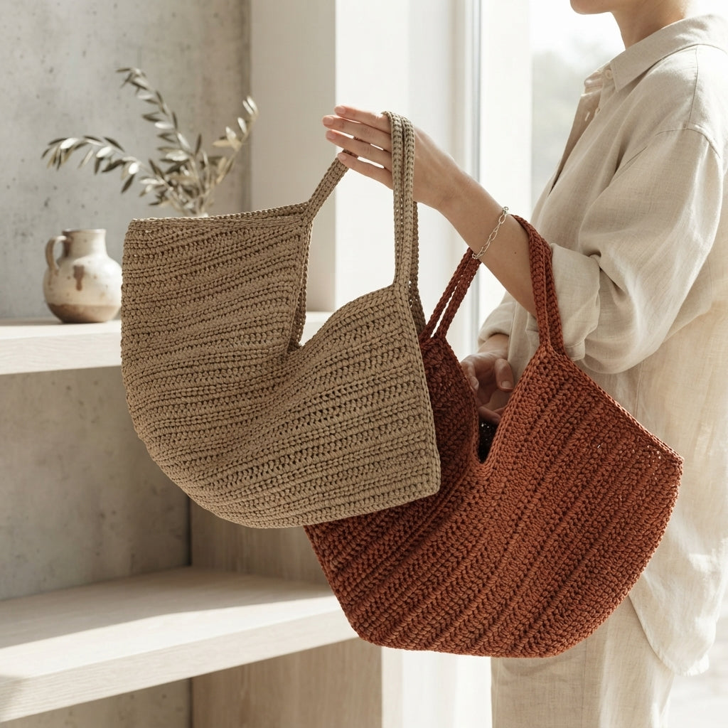 Purse Handbag Beach Bag V2 | Crochet Pattern PDF