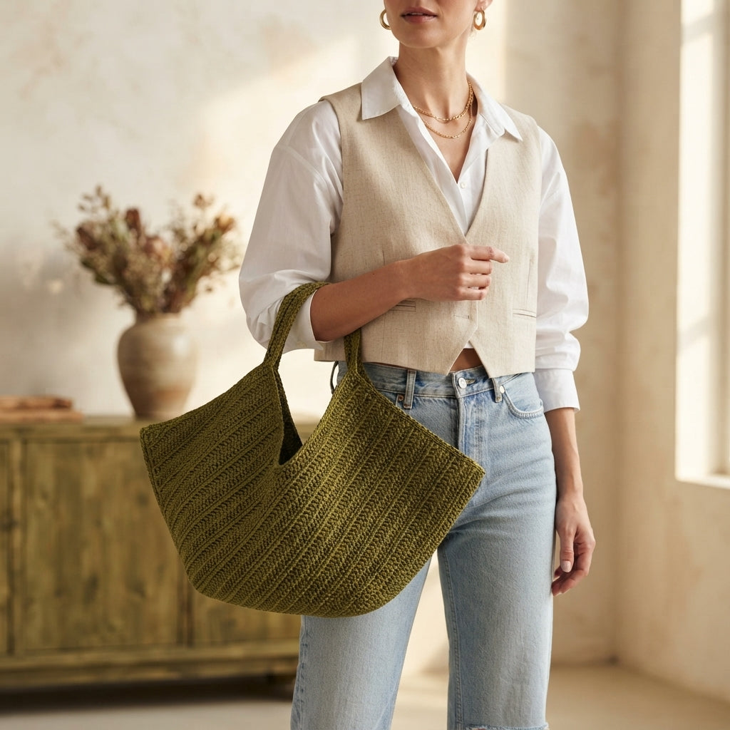 Purse Handbag Beach Bag V2 | Crochet Pattern PDF