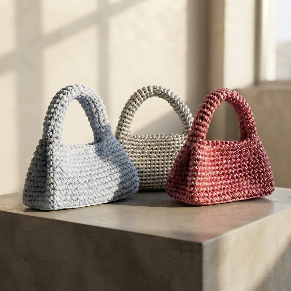 Shoulder Bag Mini Handbag | Crochet Pattern PDF