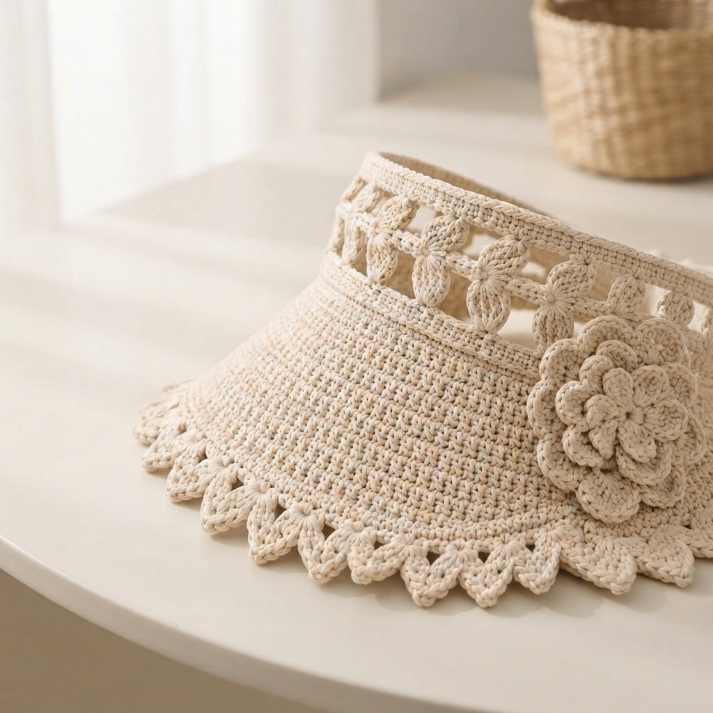 Graceful Sun Visor | Handmade Hat PDF