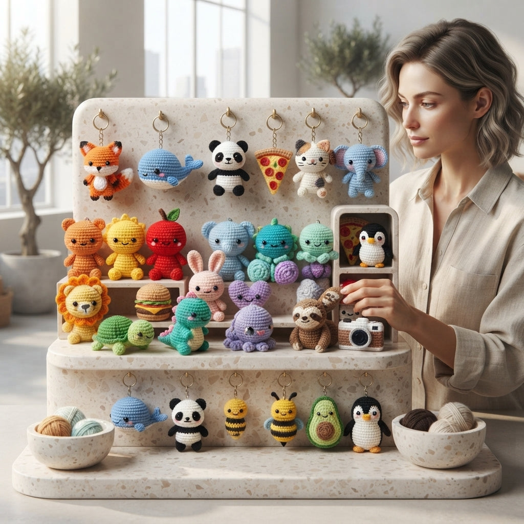 Premium 200+ Mini Charms | Amigurumi Pattern Pack