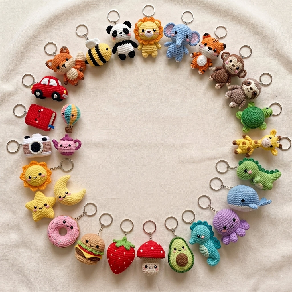 Premium 200+ Mini Charms | Amigurumi Pattern Pack