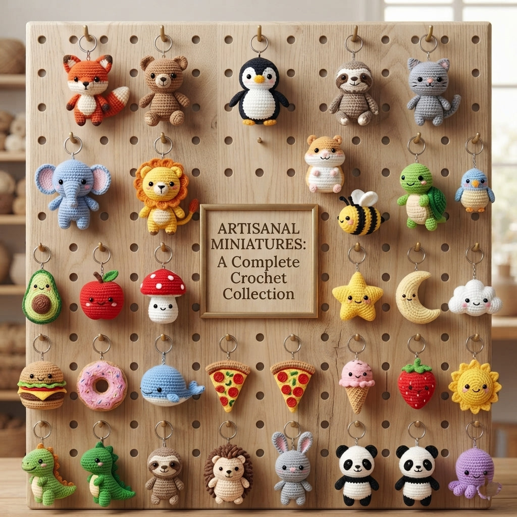 Premium 200+ Mini Charms | Amigurumi Pattern Pack