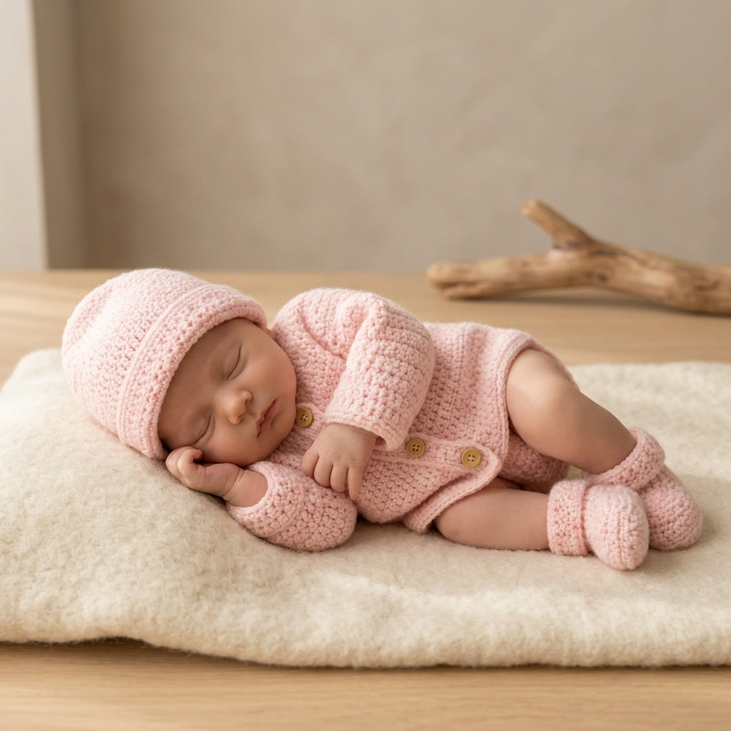 Set Newborn Cardigan Baby Cardigan | Crochet Pattern PDF