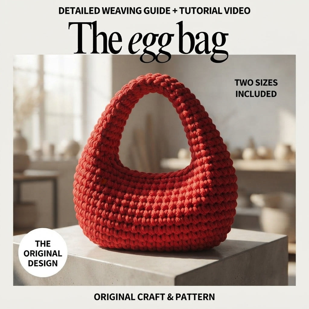 Original Egg Bag | Crochet Pattern PDF