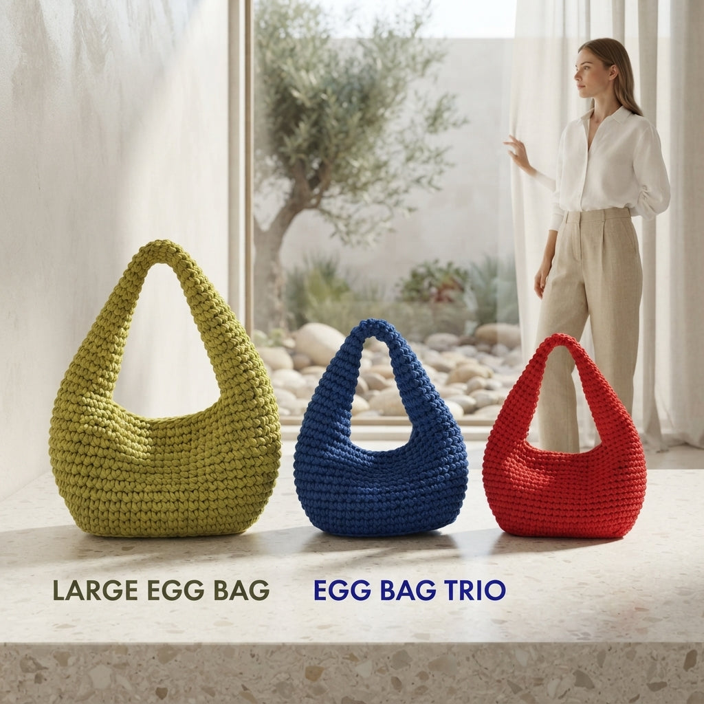 Original Egg Bag | Crochet Pattern PDF